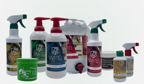Warendorf Balm / Deo Forte / Deo Brillance / Deo Shampoo / Skin Lotion / MSP Fluide / Relaxion Gel / Leather Grease 